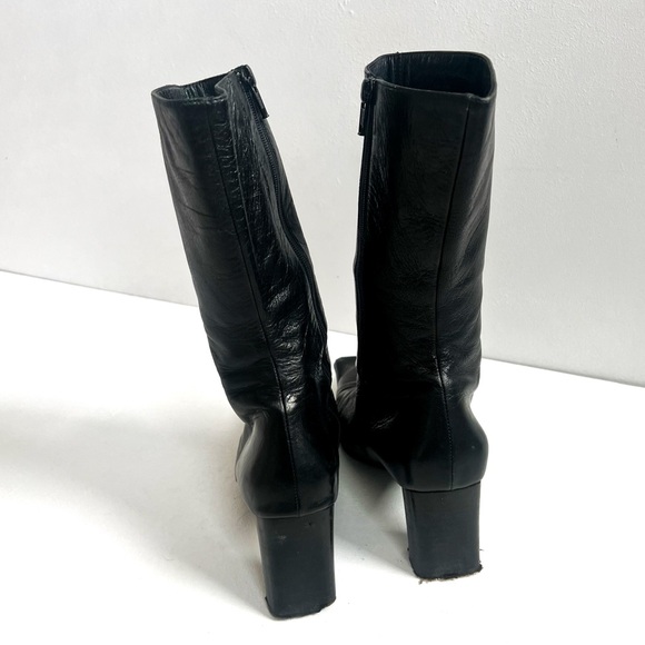 Prada | Vintage Leather Calf Boots - Picture 4 of 7
